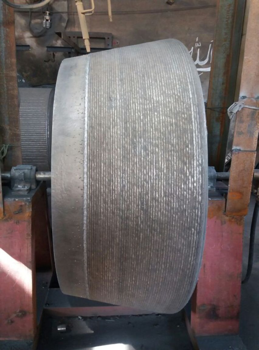 Hardfacing-of-Coal-Mill-Tyre