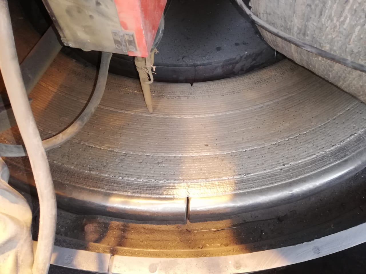 Hardfacing-of-Coal-Mill-Table