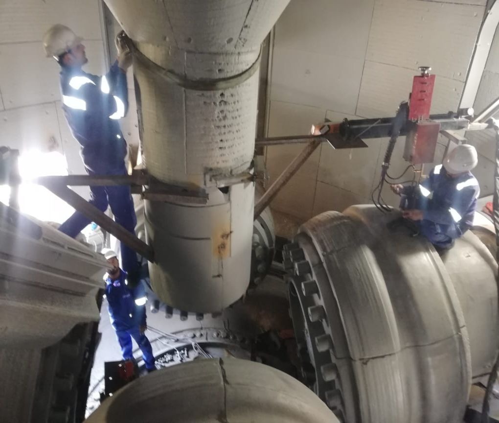 Installation-Of-Welding-Equipment-For-OK-Cement-Mill